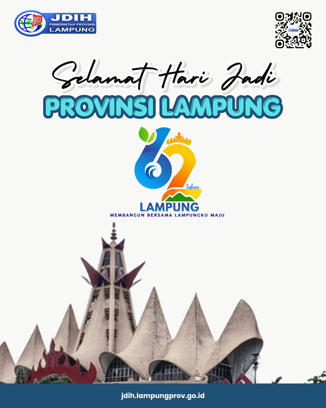 Dirgahayu, Provinsi Lampung ke 62
